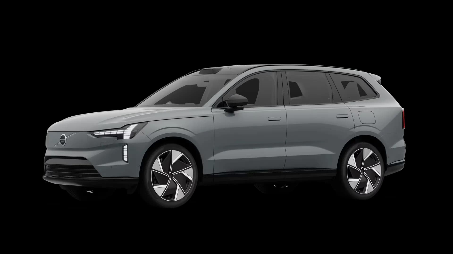 Volvo EX90 na cor Vapour Grey