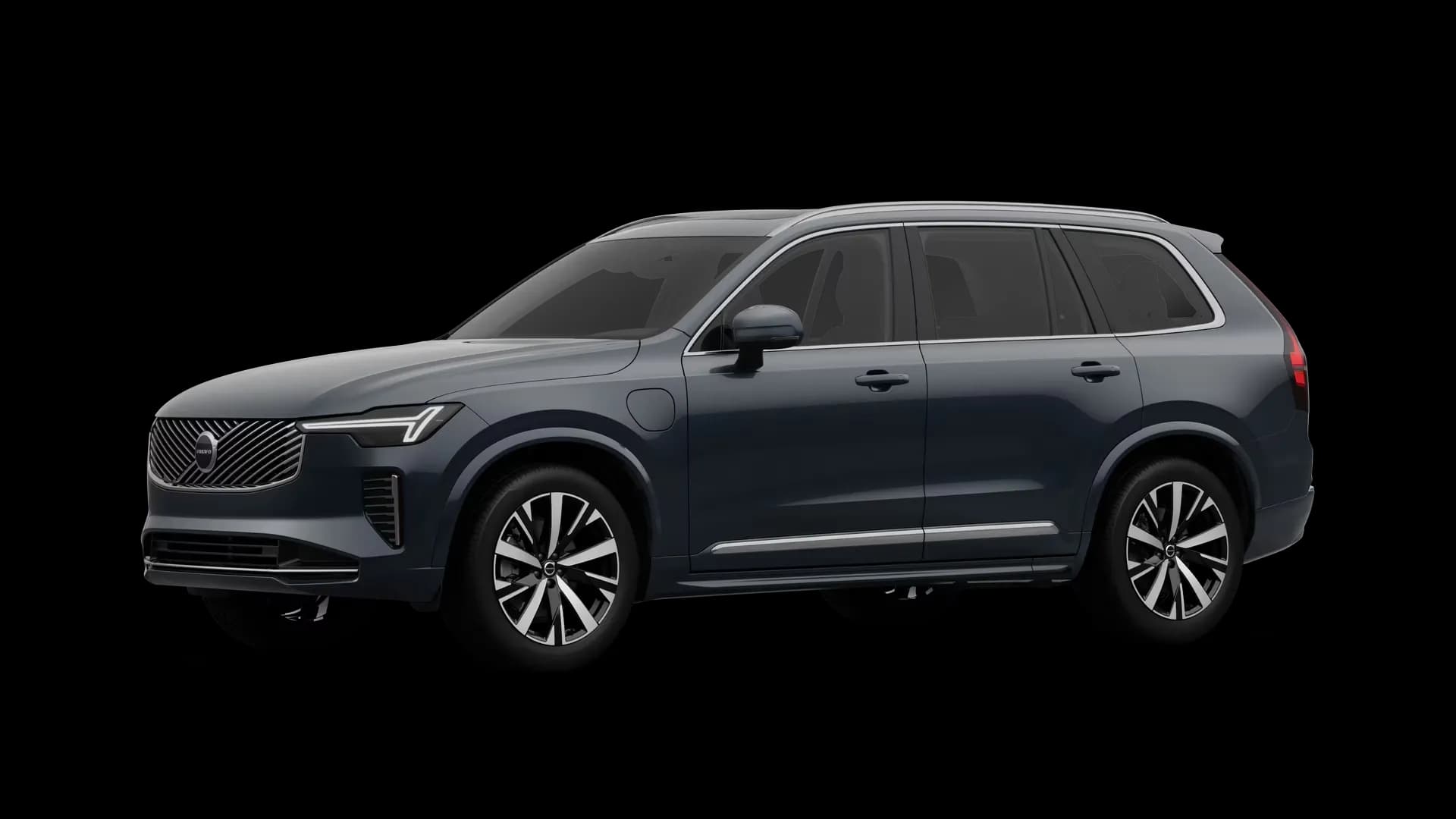Volvo XC90 na cor Denim Blue