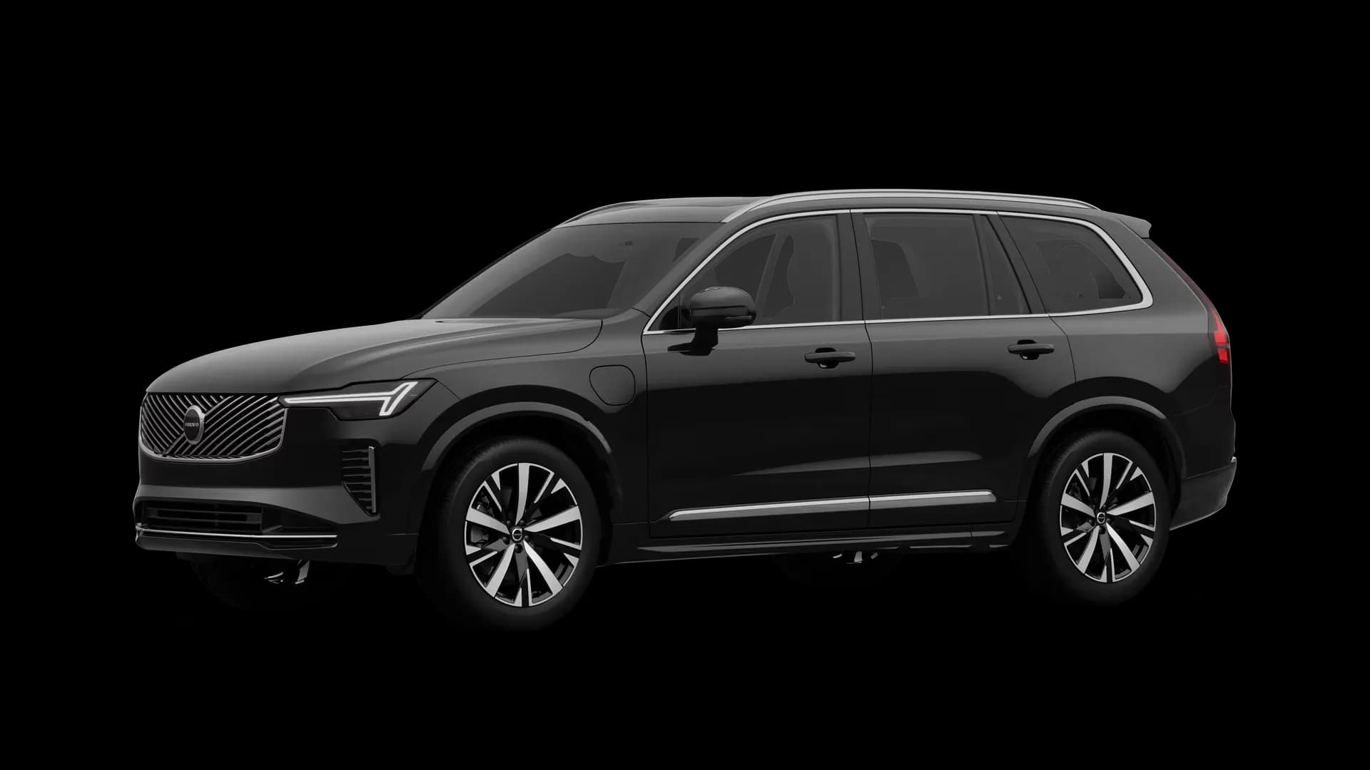 Volvo XC90 na cor Onyx Black