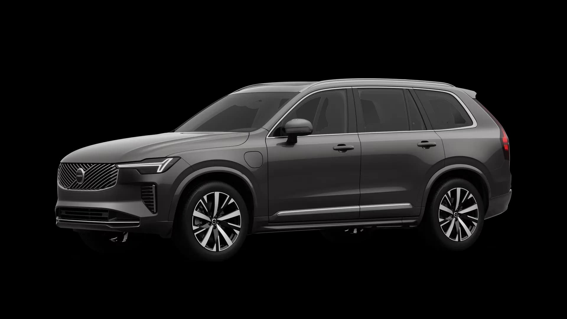 Volvo XC90 na cor Platinum Grey